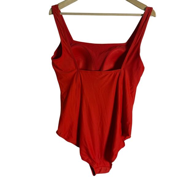 Yummie Athena Square Neck One Piece Swimsuit - Picture 9 of 12